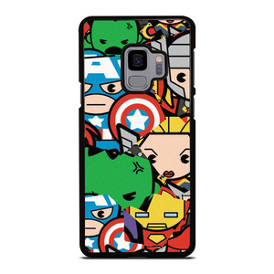 MARVEL COMIC CHARACTERS COLLAGE Samsung Galaxy S9 Case Cover MARVEL COMIC CHARACTERS COLLAGE Samsung Galaxy S9 Case Cover