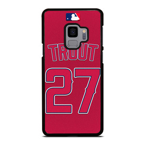 MIKE TROUT LOS ANGELES ANGELS MLB Samsung Galaxy S9 Case Cover