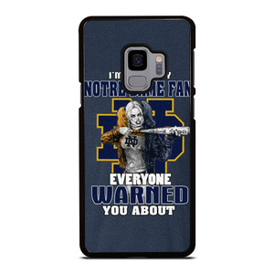 NOTRE DAME FIGHTING HARLEY QUINN Samsung Galaxy S9 Case Cover