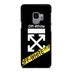 OFF WHITE YELLOW LABEL Samsung Galaxy S9 Case Cover