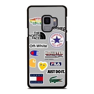 SKATEBOARD BRAND STICKER COLLAGE Samsung Galaxy S9 Case Cover