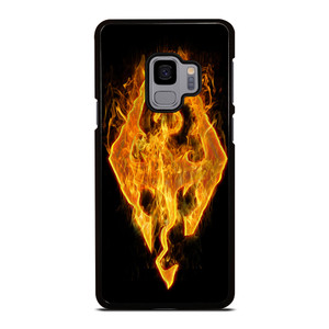 THE ELDER SCROLLS SKYRIM FIRE SIGN Samsung Galaxy S9 Case Cover