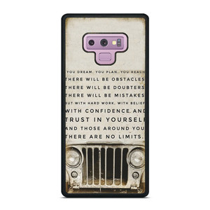 JEEP FUNNY QUOTES Samsung Galaxy Note 9 Case Cover