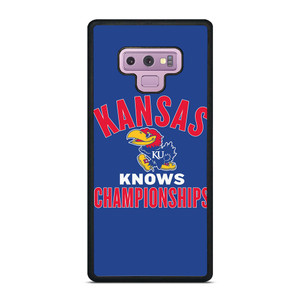 KANSAS JAYHAWKS BASKETBALL CHAMPIONS Samsung Galaxy Note 9 Case Cover