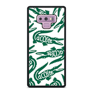 LACOSTE PATTERN Samsung Galaxy Note 9 Case Cover LACOSTE PATTERN Samsung Galaxy Note 9 Case Cover