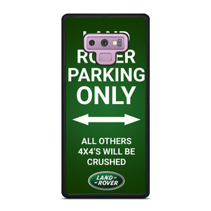 LAND ROVER PARKING ONLY Samsung Galaxy Note 9 Case Cover LAND ROVER PARKING ONLY Samsung Galaxy Note 9 Case Cover