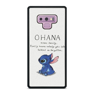 LILO AND STITCH OHANA Samsung Galaxy Note 9 Case Cover LILO AND STITCH OHANA Samsung Galaxy Note 9 Case Cover