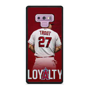 LOS ANGELES ANGELS MIKE TROUT 2 Samsung Galaxy Note 9 Case Cover LOS ANGELES ANGELS MIKE TROUT 2 Samsung Galaxy Note 9 Case Cover