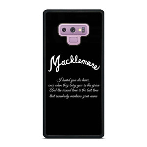 MACKLEMORE RAPPER QUOTES Samsung Galaxy Note 9 Case Cover
