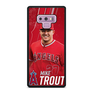 MIKE TROUT LOS ANGELES ANGELS BASEBALL 2 Samsung Galaxy Note 9 Case Cover MIKE TROUT LOS ANGELES ANGELS BASEBALL 2 Samsung Galaxy Note 9 Case Cover
