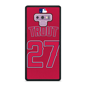 MIKE TROUT LOS ANGELES ANGELS MLB Samsung Galaxy Note 9 Case Cover MIKE TROUT LOS ANGELES ANGELS MLB Samsung Galaxy Note 9 Case Cover