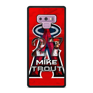 MIKE TROUT LOS ANGELES ANGELS Samsung Galaxy Note 9 Case Cover MIKE TROUT LOS ANGELES ANGELS Samsung Galaxy Note 9 Case Cover
