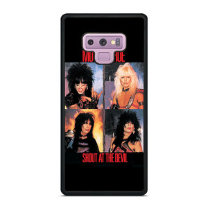 MOTLEY CRUE SHOUT AT THE DEVIL Samsung Galaxy Note 9 Case Cover MOTLEY CRUE SHOUT AT THE DEVIL Samsung Galaxy Note 9 Case Cover