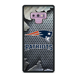 NEW ENGLAND PATRIOTS BROKEN METAL Samsung Galaxy Note 9 Case Cover