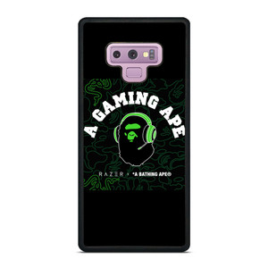 RAZER X BAPE A GAMING APE Samsung Galaxy Note 9 Case Cover RAZER X BAPE A GAMING APE Samsung Galaxy Note 9 Case Cover