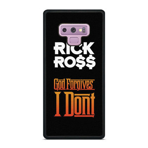 RICK ROSS GOD FORGIVES I DONT Samsung Galaxy Note 9 Case Cover RICK ROSS GOD FORGIVES I DONT Samsung Galaxy Note 9 Case Cover