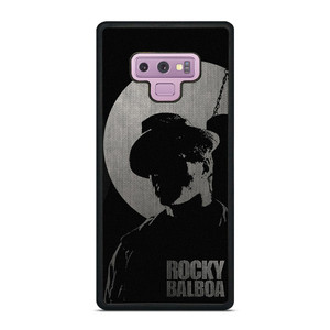 ROCKY BALBOA SILHOUETTE Samsung Galaxy Note 9 Case Cover ROCKY BALBOA SILHOUETTE Samsung Galaxy Note 9 Case Cover