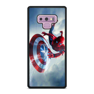 SPIDERMAN X CAPTAIN AMERICA Samsung Galaxy Note 9 Case Cover