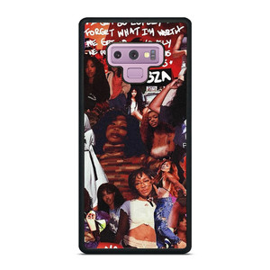 SZA SINGER COLLAGE Samsung Galaxy Note 9 Case Cover SZA SINGER COLLAGE Samsung Galaxy Note 9 Case Cover
