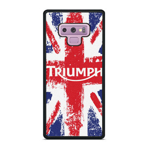 TRIUMPH MOTORCYCLES UNION JACK Samsung Galaxy Note 9 Case Cover TRIUMPH MOTORCYCLES UNION JACK Samsung Galaxy Note 9 Case Cover