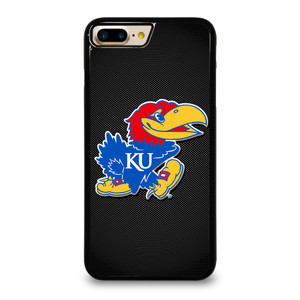 KANSAS JAYHAWKS LOGO CARBON iPhone 7 / 8 Plus Case Cover