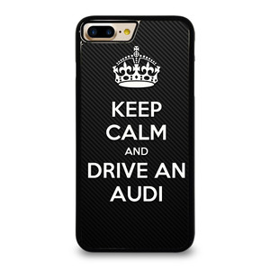 KEEP CALM AND DRIVE AUDI CARBON iPhone 7 / 8 Plus Case Cover