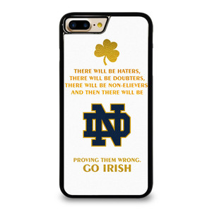 NOTRE DAME FIGHTING IRISH QUOTES iPhone 7 / 8 Plus Case Cover