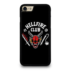 HELLFIRE CLUB STRANGER THINGS BLACK iPhone 7 / 8 Case Cover