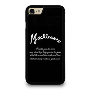 MACKLEMORE RAPPER QUOTES iPhone 7 / 8 Case Cover