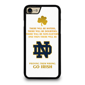 NOTRE DAME FIGHTING IRISH QUOTES iPhone 7 / 8 Case Cover