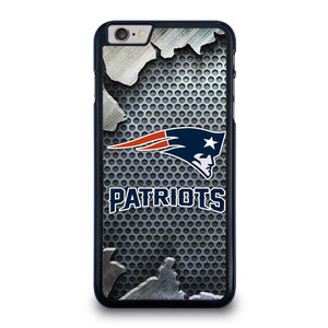 NEW ENGLAND PATRIOTS BROKEN METAL iPhone 6 / 6S Plus Case Cover
