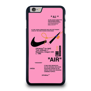 NIKE AIR OFF WHITE PINK iPhone 6 / 6S Plus Case Cover