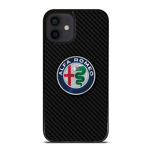ALFA ROMEO CAR CARBON FIBER iPhone 12 Mini Case Cover