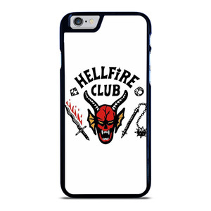 HELLFIRE CLUB STRANGER THING WHITE iPhone 6 / 6S Case Cover HELLFIRE CLUB STRANGER THING WHITE iPhone 6 / 6S Case Cover