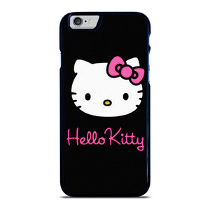 HELLO KITTY BLACK iPhone 6 / 6S Case Cover