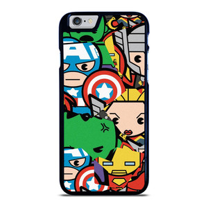 MARVEL COMIC CHARACTERS COLLAGE iPhone 6 / 6S Case Cover