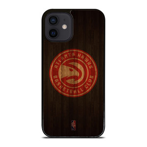 ATLANTA HAWKS BASKETBALL COURT NBA iPhone 12 Mini Case Cover