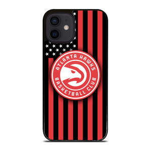 ATLANTA HAWKS NBA USA FLAG iPhone 12 Mini Case Cover