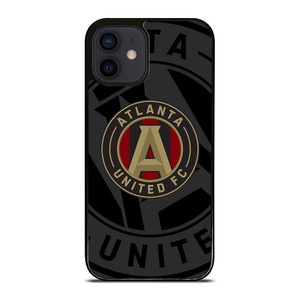 ATLANTA UNITED FC MLS BLACK iPhone 12 Mini Case Cover