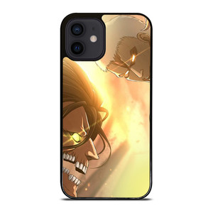 ATTACT ON TITAN EREN VS REINER iPhone 12 Mini Case Cover ATTACT ON TITAN EREN VS REINER iPhone 12 Mini Case Cover