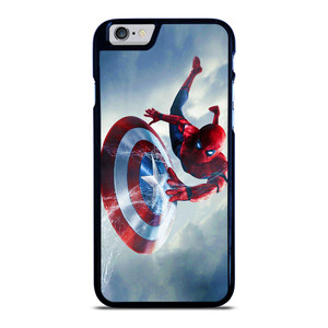 SPIDERMAN X CAPTAIN AMERICA iPhone 6 / 6S Case Cover