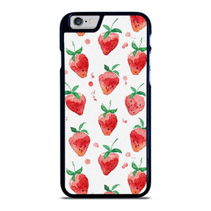 STRAWBERRY BRUSHED PATTERN iPhone 6 / 6S Case Cover STRAWBERRY BRUSHED PATTERN iPhone 6 / 6S Case Cover