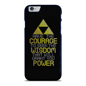 TRIFORCE ZELDA QUOTES iPhone 6 / 6S Case Cover