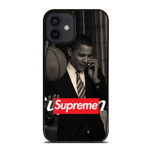 BARRACK OBAMA BASKETBALL SUPREME iPhone 12 Mini Case Cover