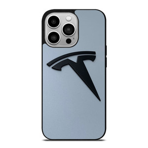 BLACK TESLA CAR LOGO iPhone 14 Pro Case Cover BLACK TESLA CAR LOGO iPhone 14 Pro Case Cover