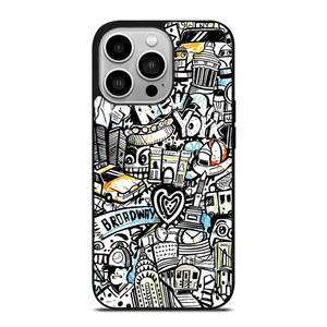 BROOKLYN NEW YORK ART iPhone 14 Pro Case Cover