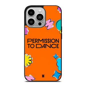 BTS BANGTAN BOYS PERMISSION TO DANCE iPhone 14 Pro Case Cover