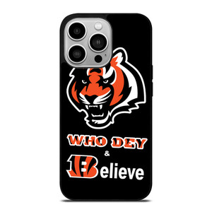 CINCINNATI BENGALS FOOTBALL WHO DEY iPhone 14 Pro Case Cover CINCINNATI BENGALS FOOTBALL WHO DEY iPhone 14 Pro Case Cover