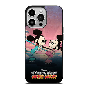 DISNEY WONDERFUL WINTER MICKEY MOUSE iPhone 14 Pro Case Cover
