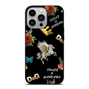 DOLCE AND GABBANA LUXURY PATTERN iPhone 14 Pro Case Cover